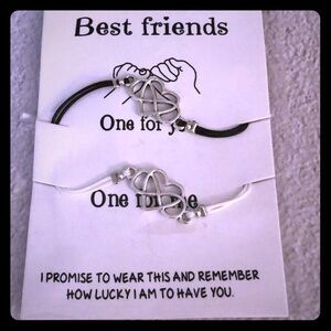 Best Friends Heart Infinity Bracelets